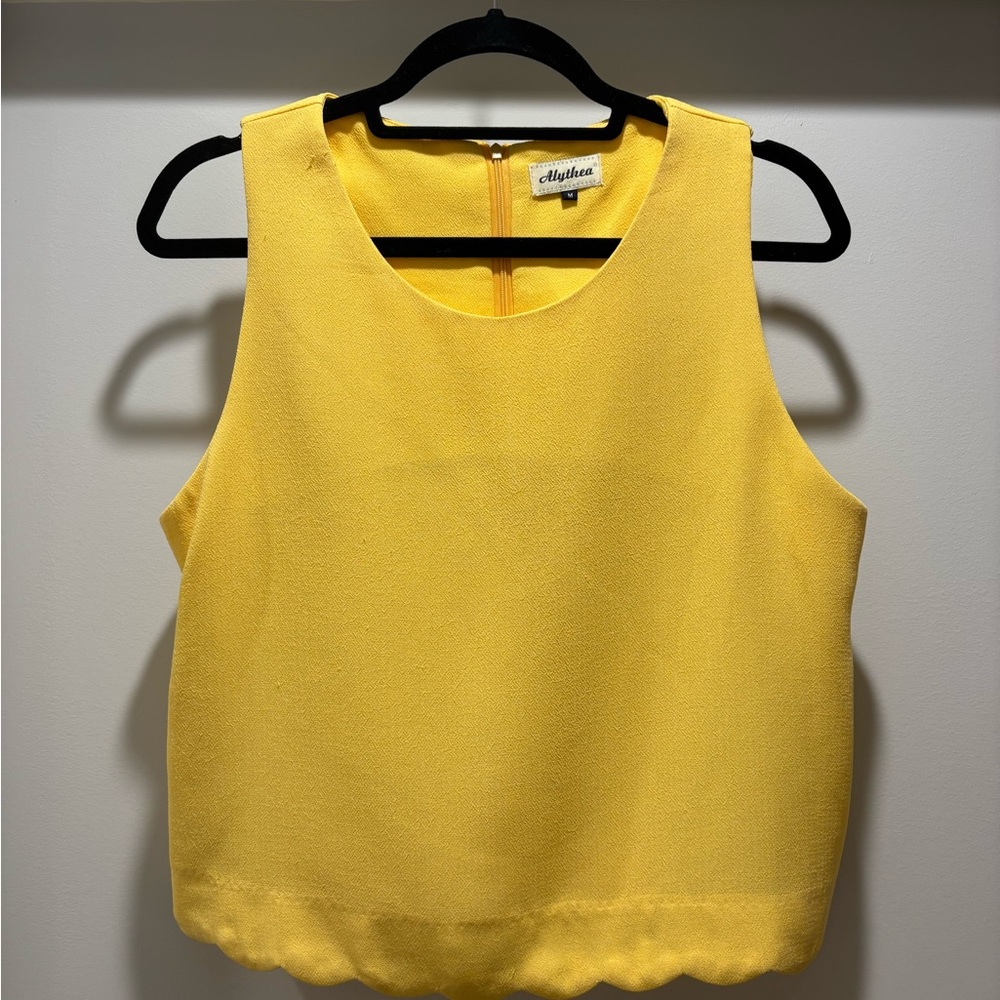 Alythea Vibrant Yellow Tank Top